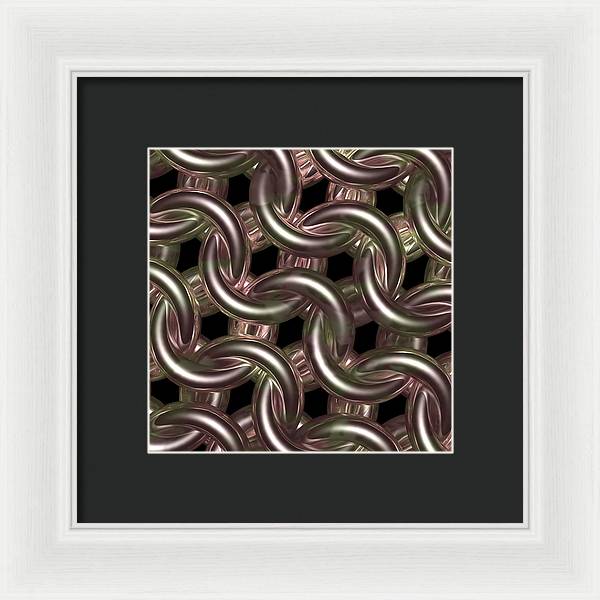 Galadriel Rose Maille - Framed Print