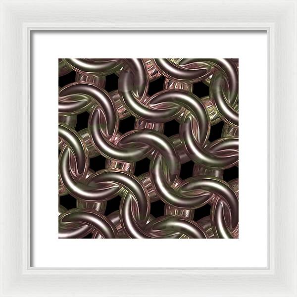 Galadriel Rose Maille - Framed Print