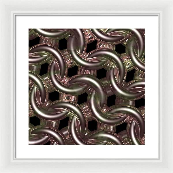 Galadriel Rose Maille - Framed Print