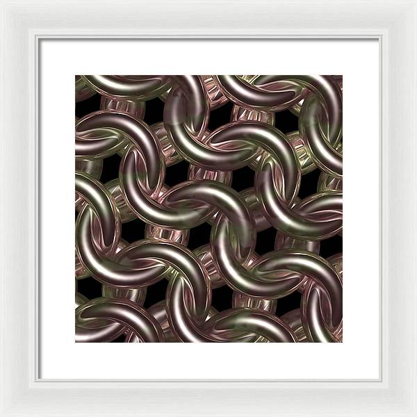 Galadriel Rose Maille - Framed Print