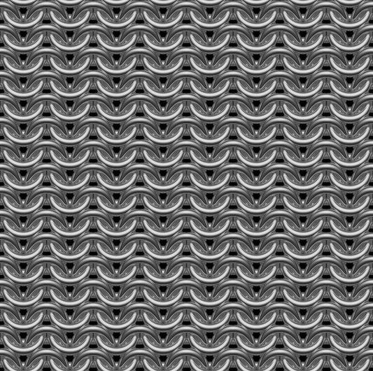 Grey Maille Art Print