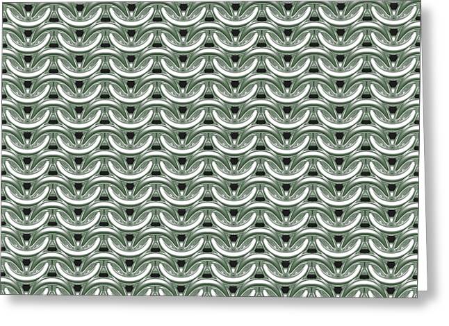 Silver Sage Maille Greeting Card