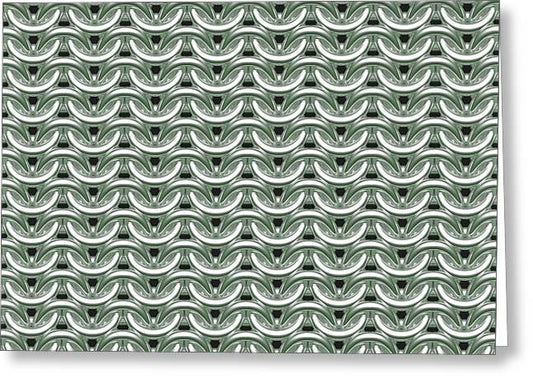 Silver Sage Maille Greeting Card