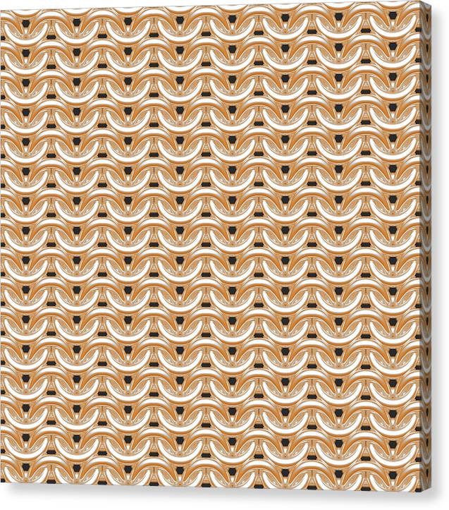 Sunkissed Maille Canvas Print