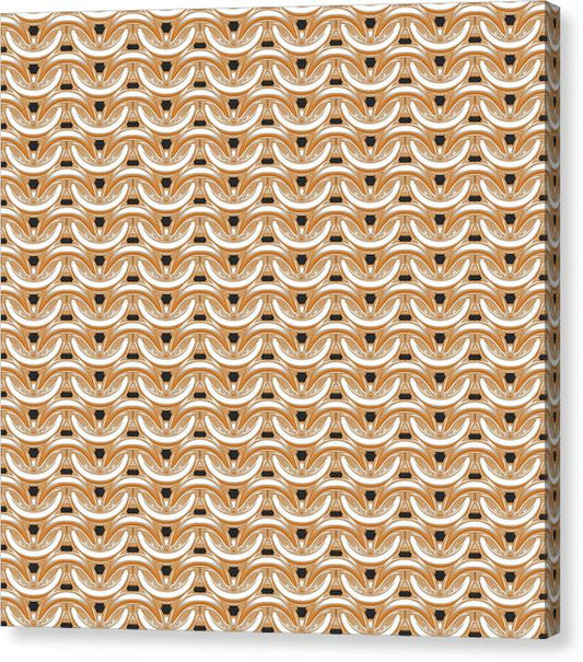Sunkissed Maille Canvas Print