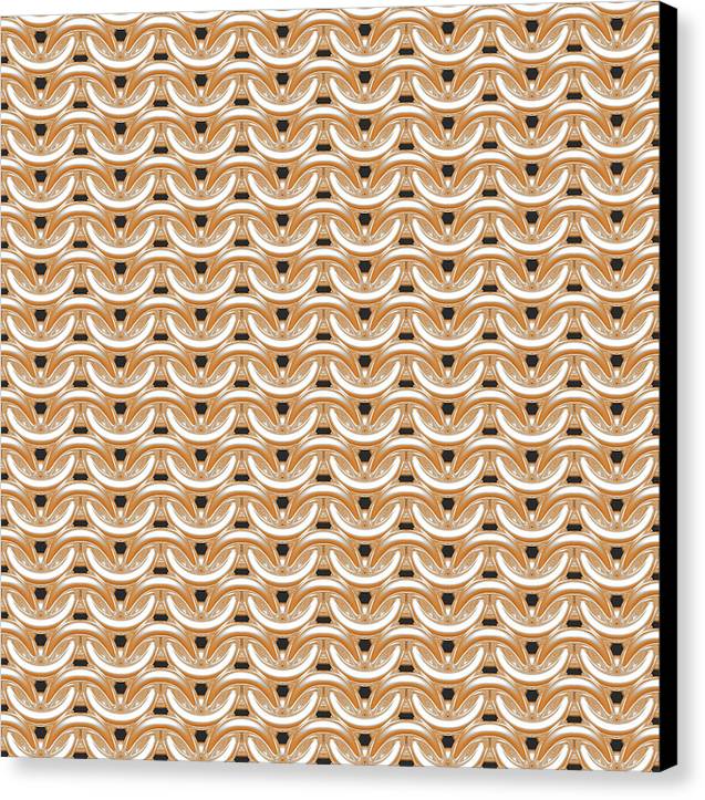 Sunkissed Maille Canvas Print