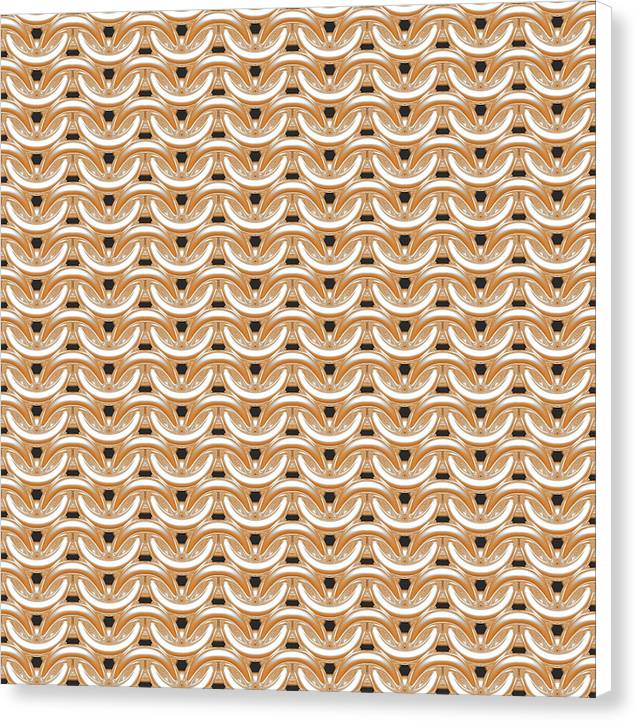 Sunkissed Maille Canvas Print