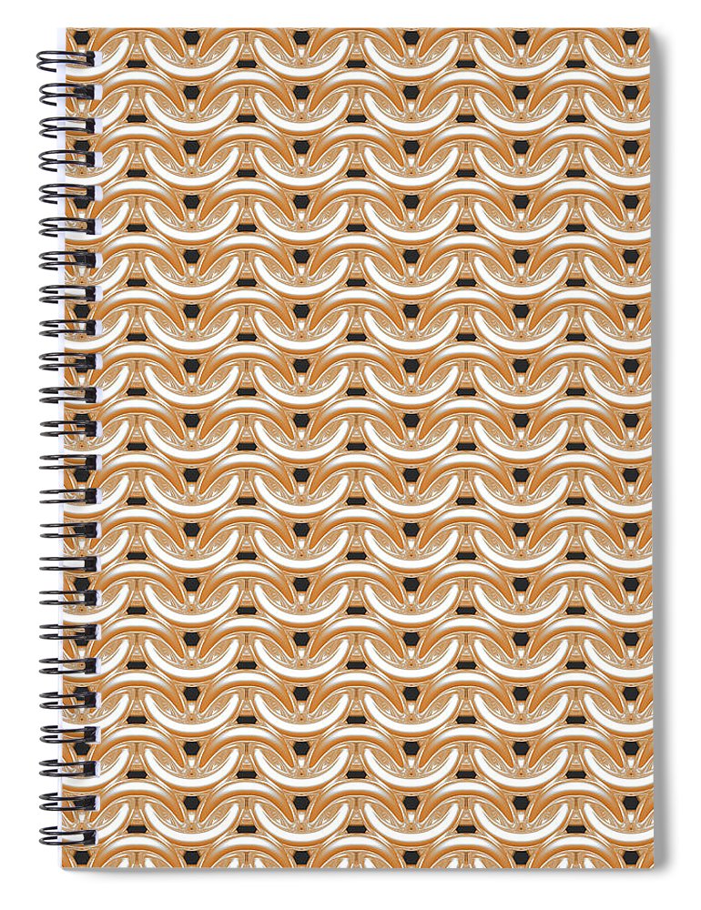 Sunkissed Maille Spiral Notebook