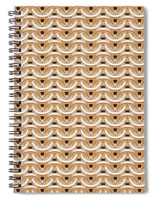 Sunkissed Maille Spiral Notebook
