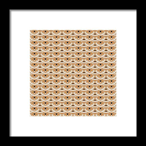 Sunkissed Maille Framed Print