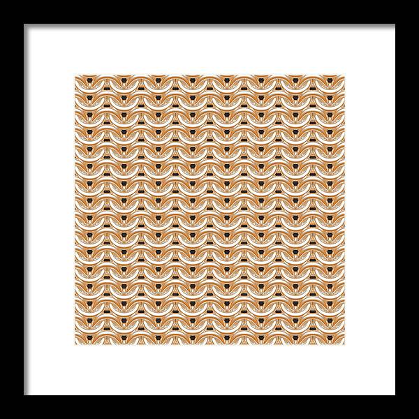 Sunkissed Maille Framed Print