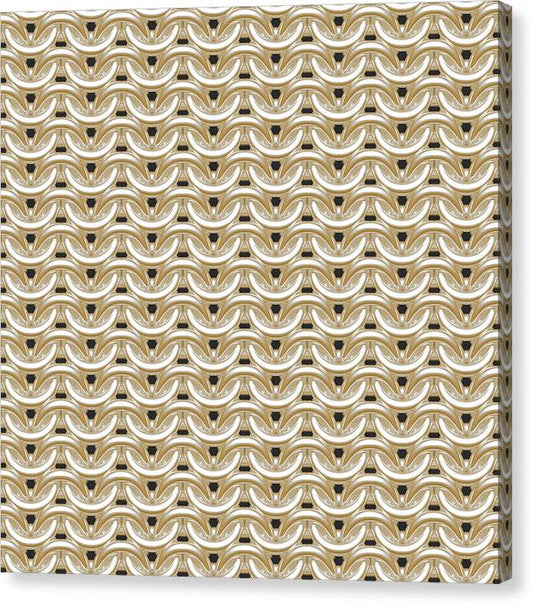 Sunshine Maille Canvas Print