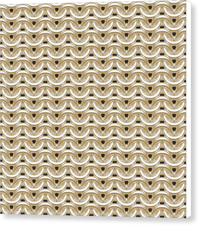 Sunshine Maille Canvas Print