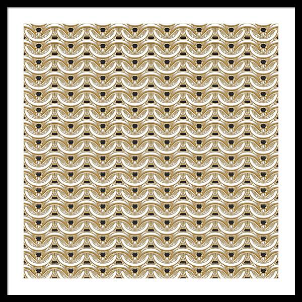 Sunshine Maille Framed Print
