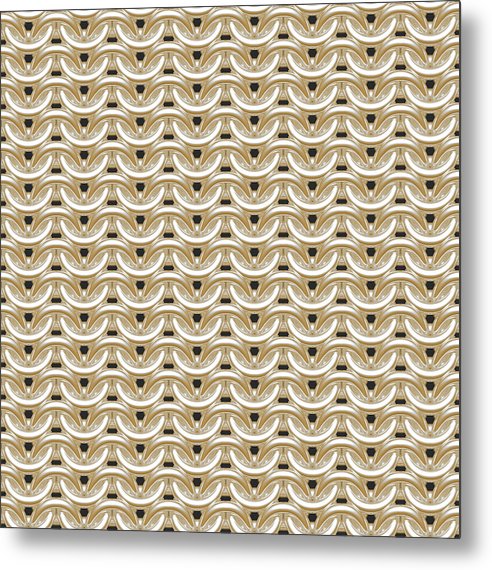 Sunshine Maille Metal Print