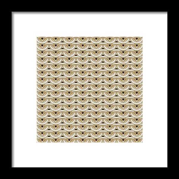 Sunshine Maille Framed Print