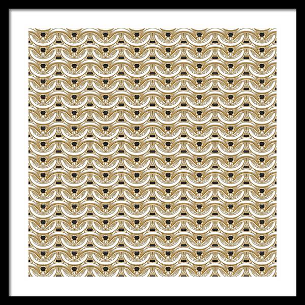 Sunshine Maille Framed Print