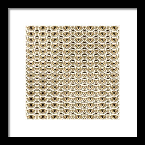 Sunshine Maille Framed Print