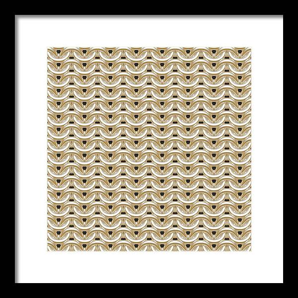 Sunshine Maille Framed Print