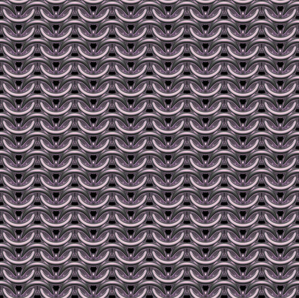 Tarnished Silver Maille Art Print