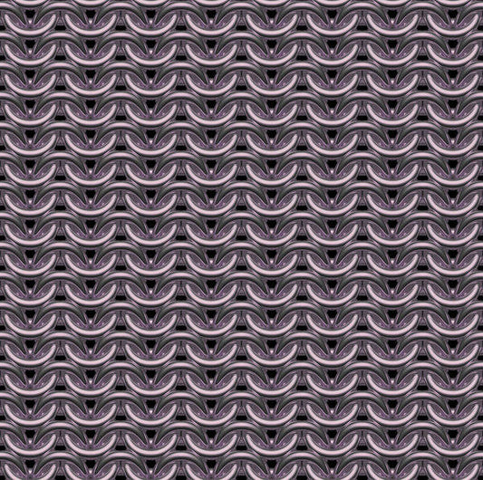 Tarnished Silver Maille Art Print