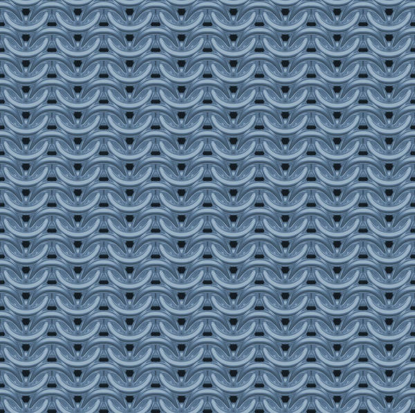 Twilight Blue Maille Art Print
