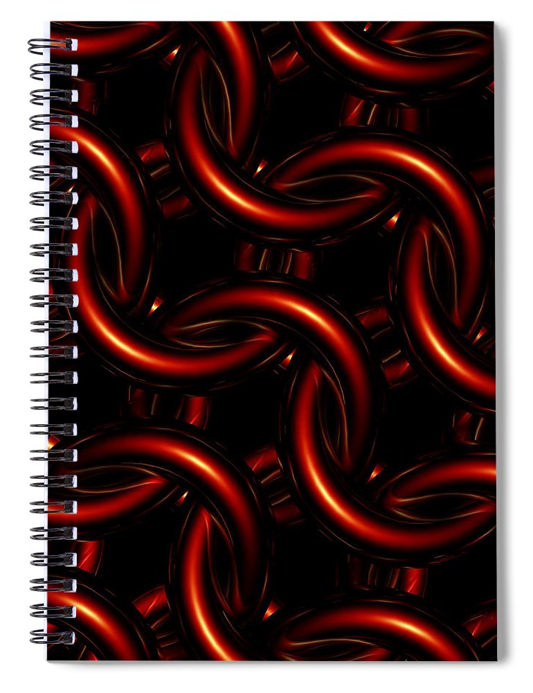 Vermilion Maille - Spiral Notebook