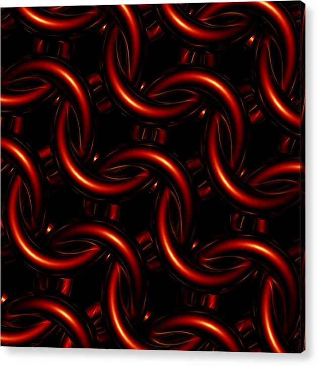 Vermilion Maille - Acrylic Print