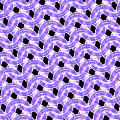 Lavender Light Chainmaille Print