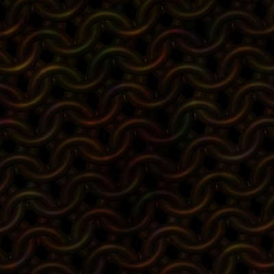Night Fall Chainmaille Print