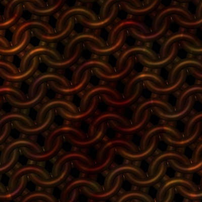 Autumn Chainmaille Print