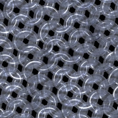 Smoke Rings Chainmaille Print