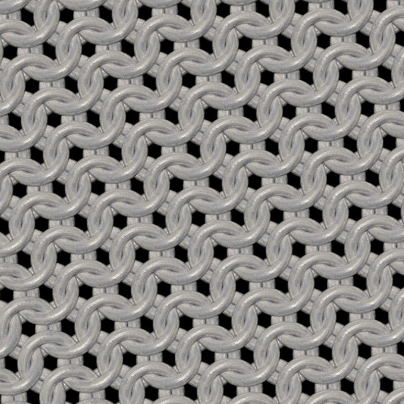 Painted Leather Chainmaille Print