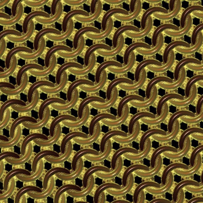 Tortoiseshell Chainmaille Print
