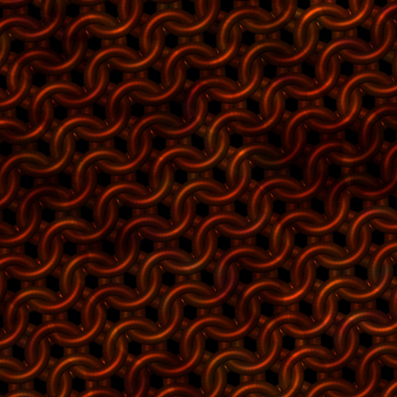Autumn Chainmaille Print