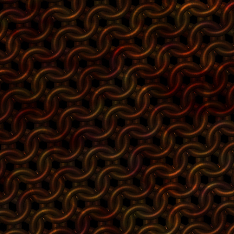 Dark Fall Chainmaille Print