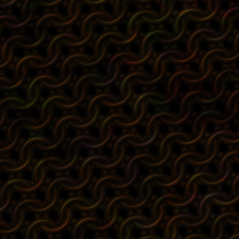 Night Fall Chainmaille Print
