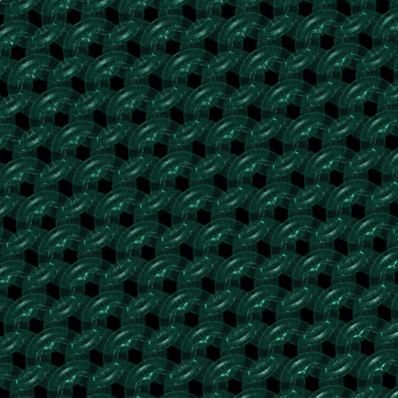 Bottle Green Glass Chainmaille Print