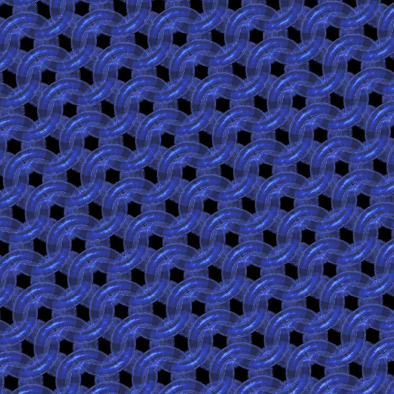 Periwinkle Glass Chainmaille Print
