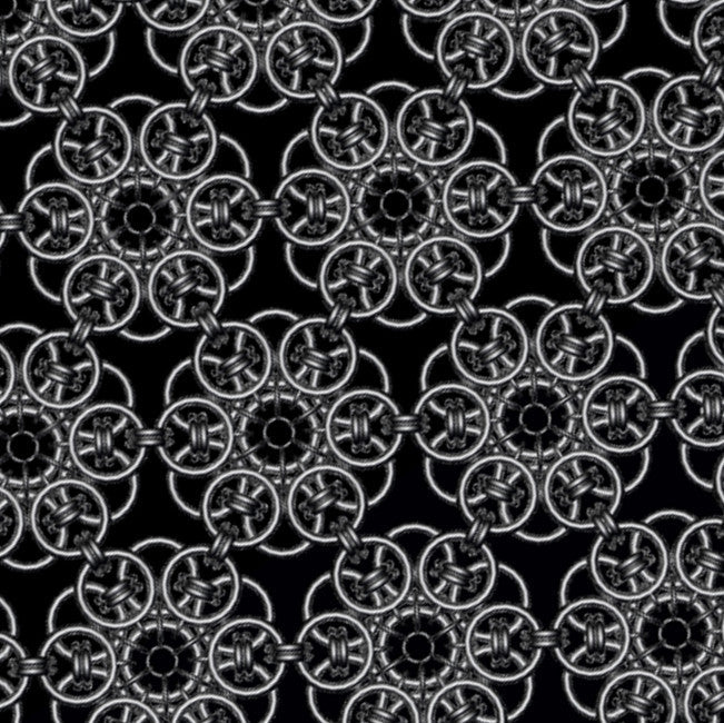 Wallflower Chainmaille Print