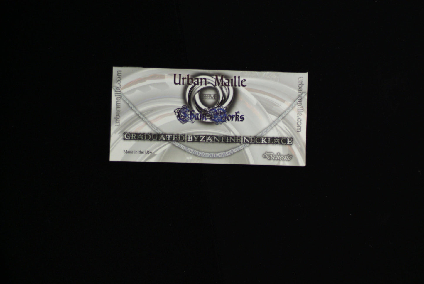 Delicate Graduated Byzantine Necklace Instructions