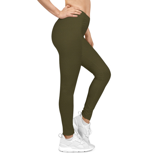 Shiny Gold Chainmaille Leggings