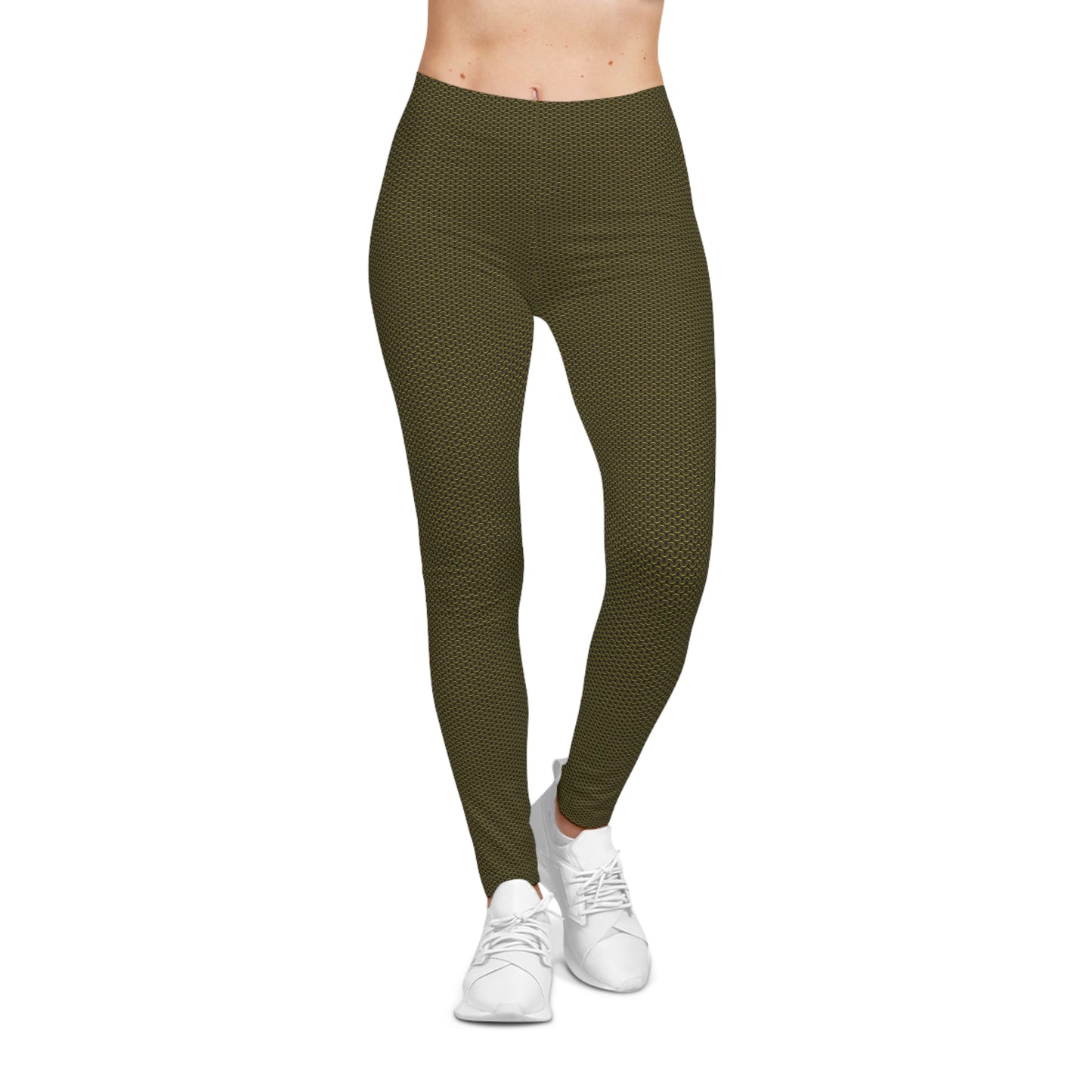 Shiny Gold Chainmaille Leggings