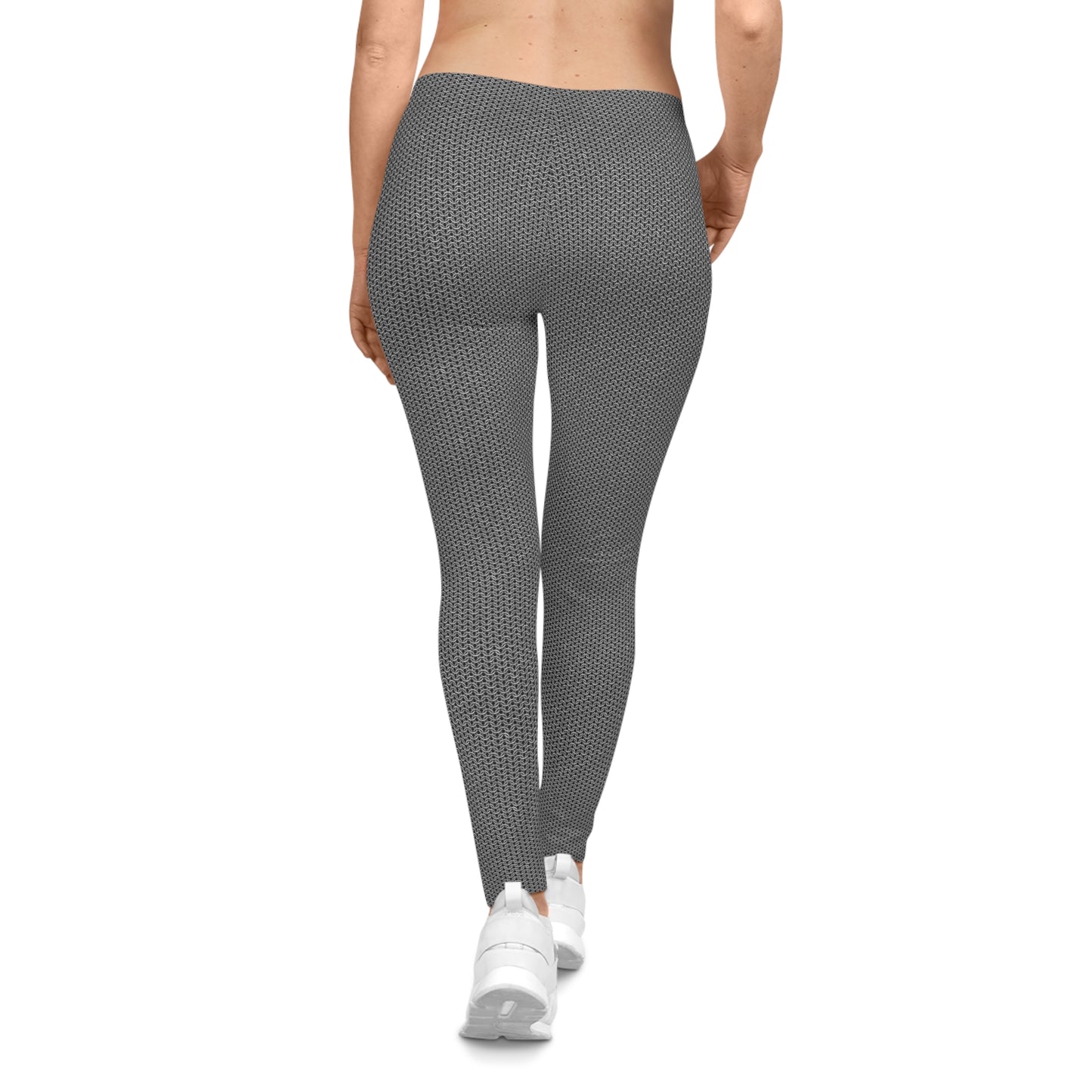 Sand Polished Steel Chainmaille Leggings