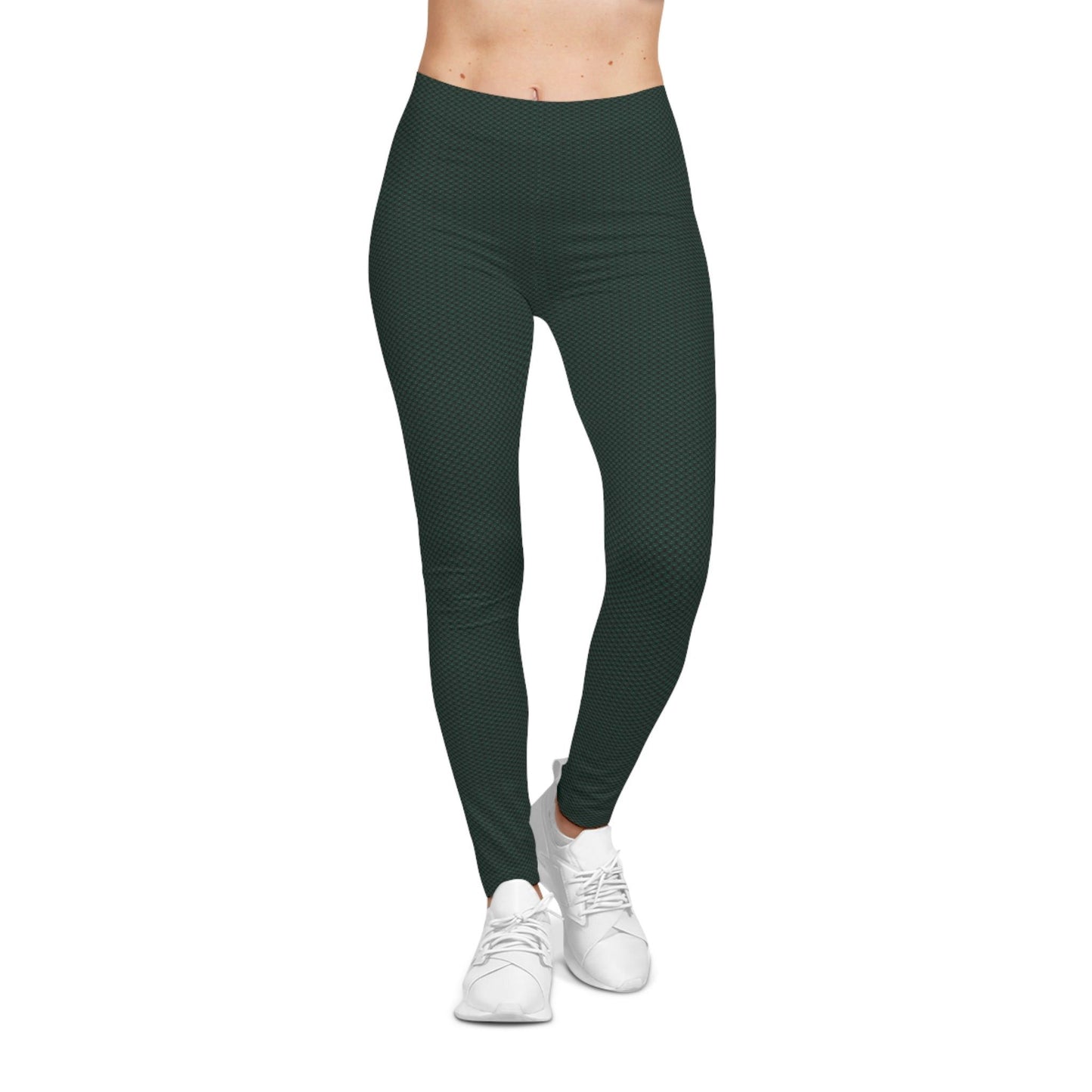 Bottle Green Chainmaille Leggings