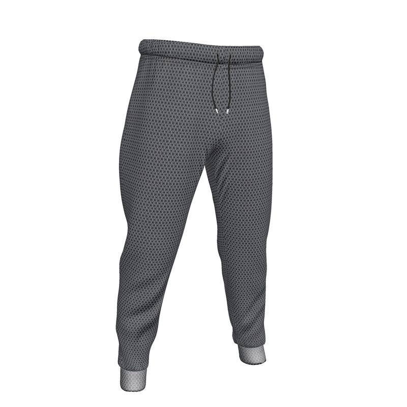 Men's Joggers with Chainmaille Print