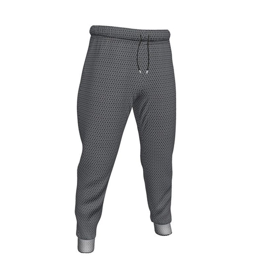 Men's Joggers with Chainmaille Print