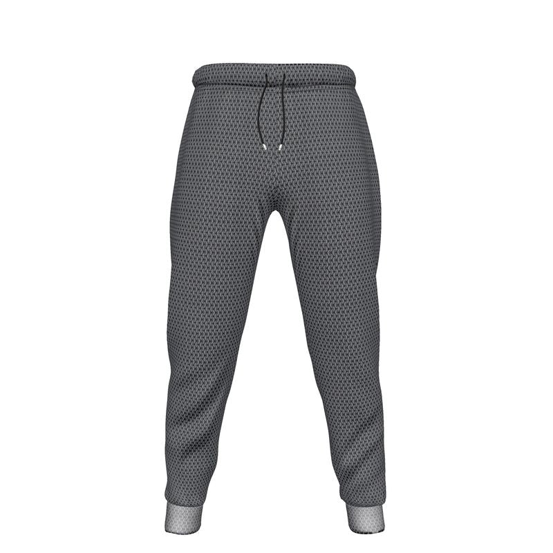 Men's Joggers with Chainmaille Print