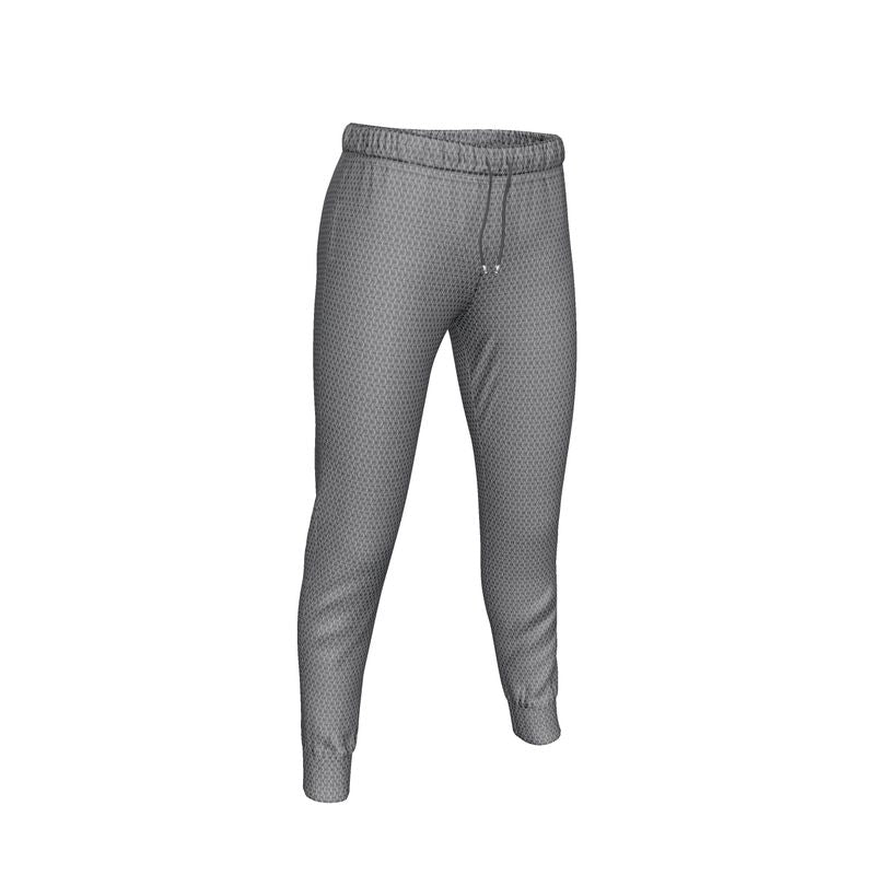Women's Joggers with Chainmaille Print