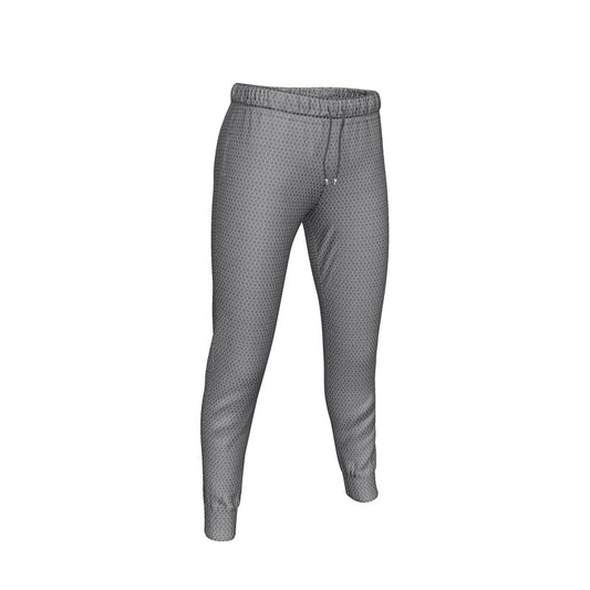 Women's Joggers with Chainmaille Print